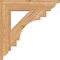 Ekena Millwork Merced Traditional Smooth Bracket, Western Red Cedar, 3 1/2"W x 20"D x 20"H BKT04X20X20MRC01SWR - alternate 4